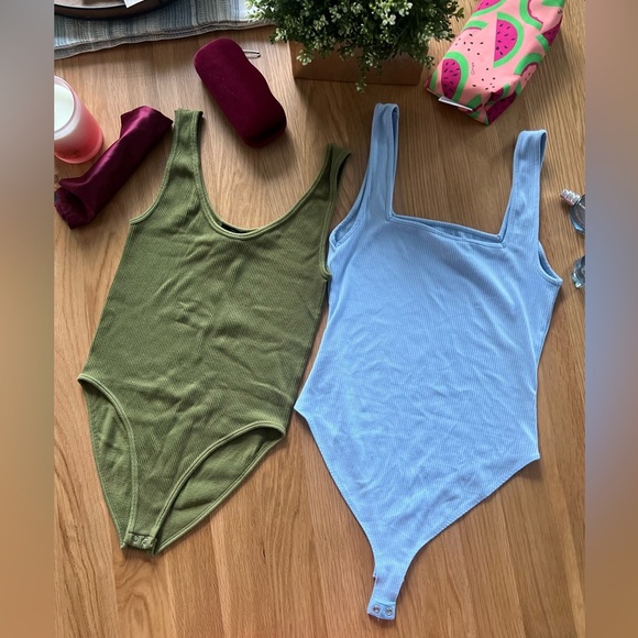 Forever21 | Ribbed Tank Bodysuit Bundle - Picture 1 of 5